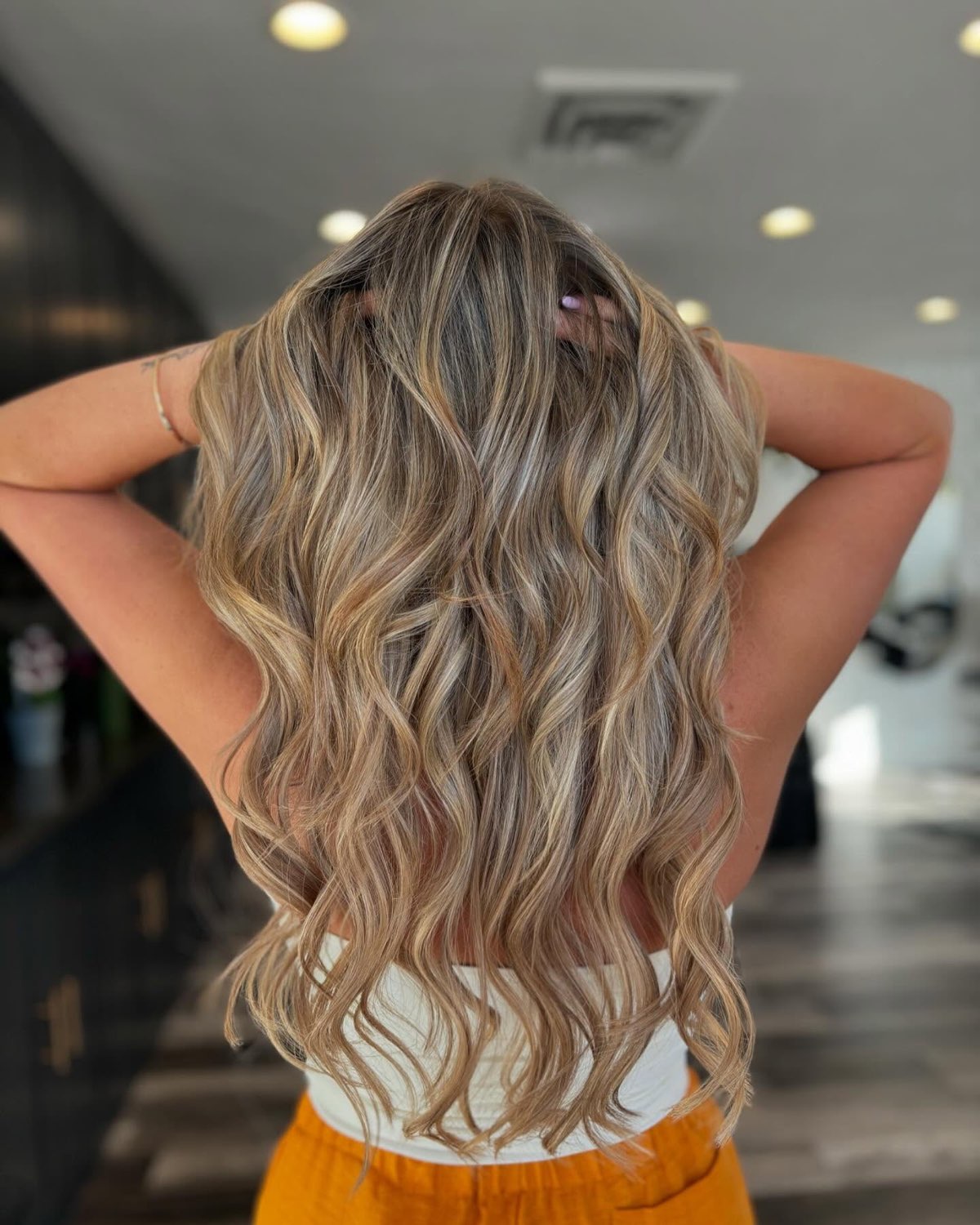 Blonde balayage highlights — Spruce Salon